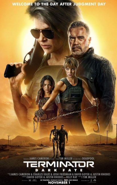 Terminator 6: Og'ir Qismat 2019 HD O'zbek tilida Tarjima kino Skachat