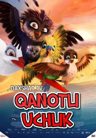 Qanotli Uchlik / Qanotli Uchovlon Multfilm HD Uzbek tilida Tarjima multfilm