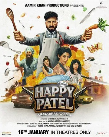 Jaydari Josus / Happy Patel: Xavfli josus / Xeppi Patel: Xavfli detektiv 2026 Hind kino Uzbek tilida Tarjima kino skachat tas-ix